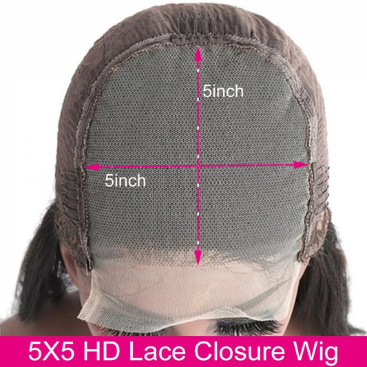 CLOSURE WIGS | 5X5 HD LACE